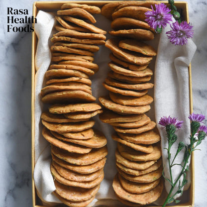 Baked Masala Crispies