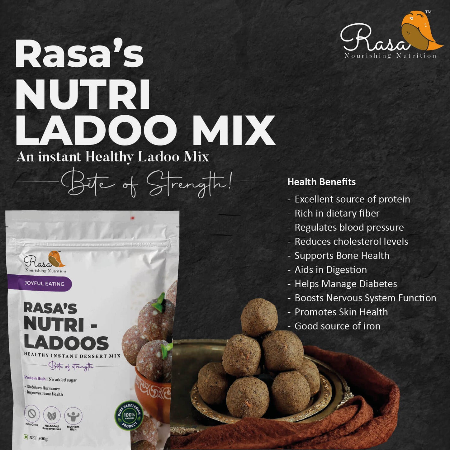 Rasa's Nutri Ladoo Mix