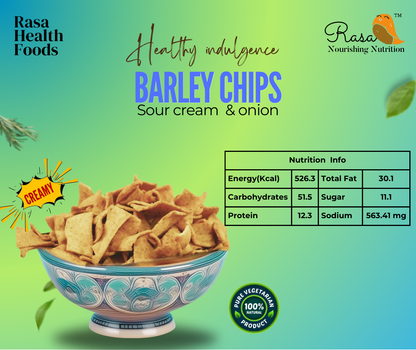 Barley Chips - Sour cream and onion flavour