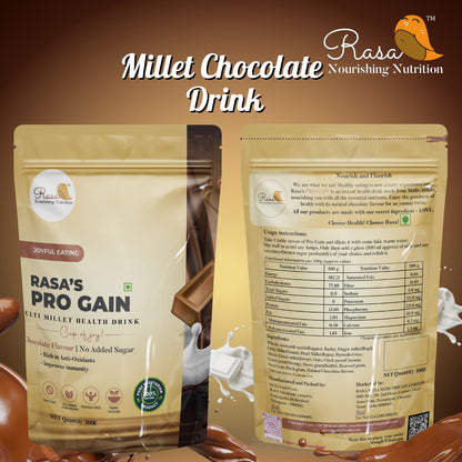 Rasa's Progain - Multimillet Chocolate Health Drink