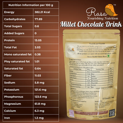 Rasa's Progain - Multimillet Chocolate Health Drink