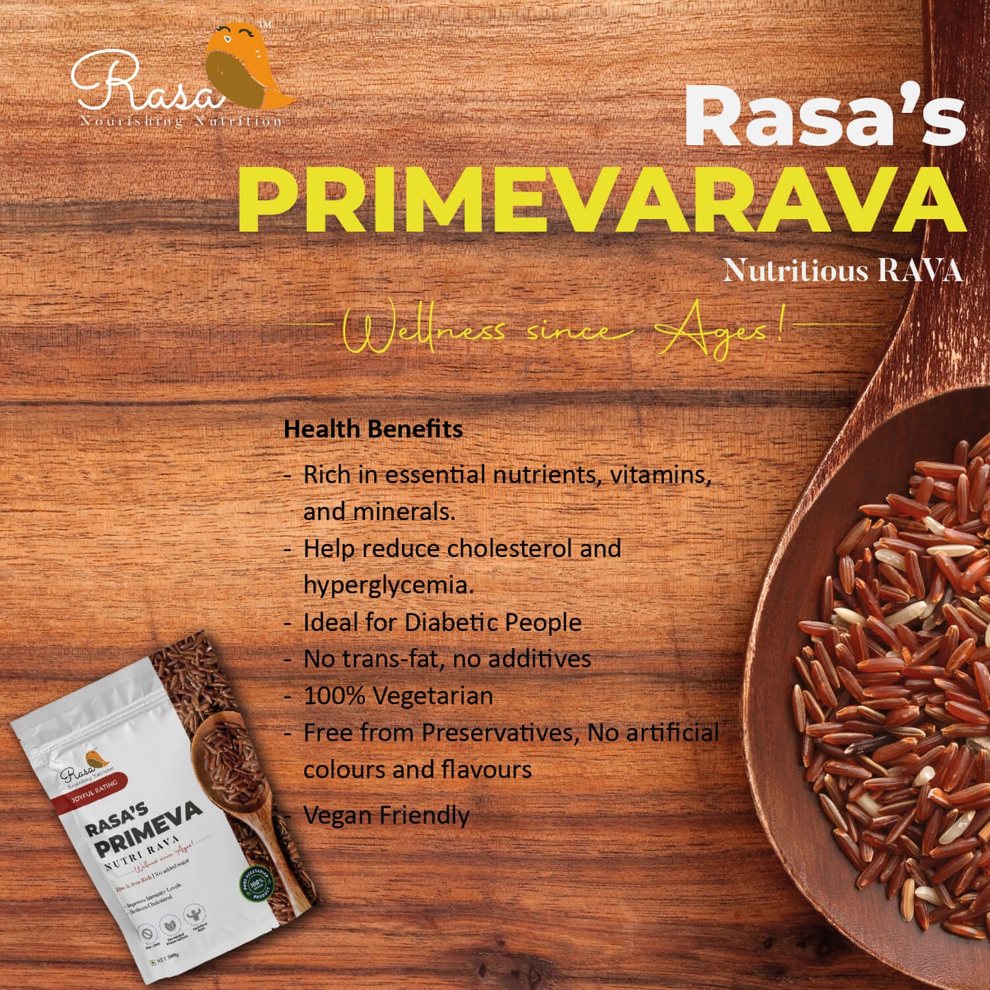 Rasa's Primeva Nutri Rava