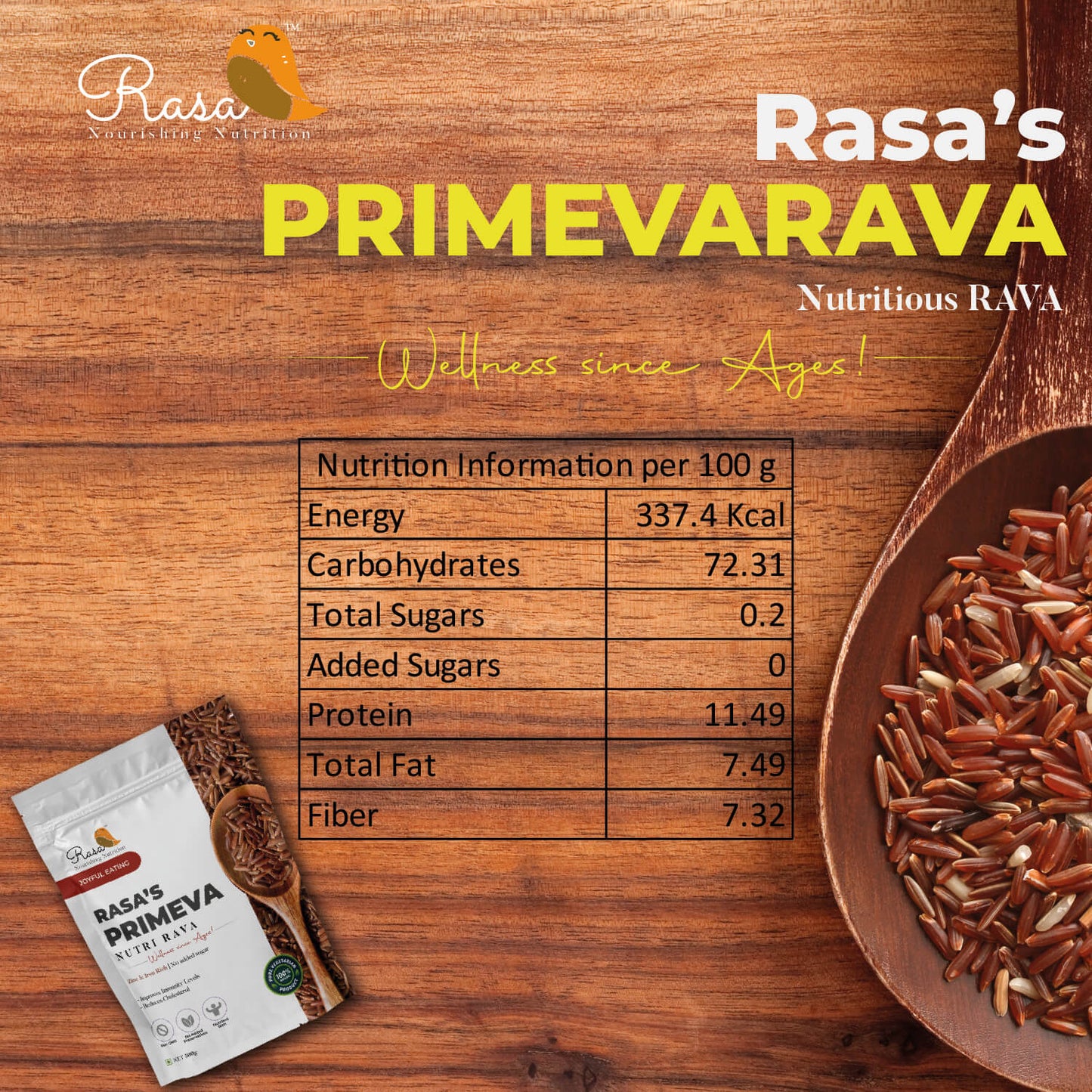 Rasa's Primeva Nutri Rava