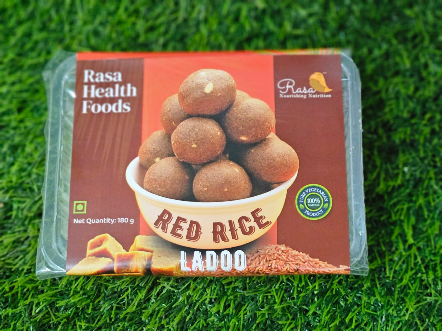 Rasa's Red Rice Ladoos