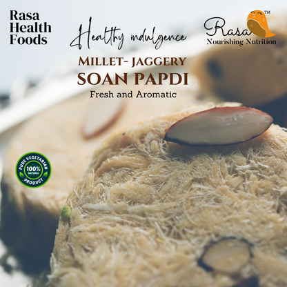 Gluten Free Jaggery Soan Papdi