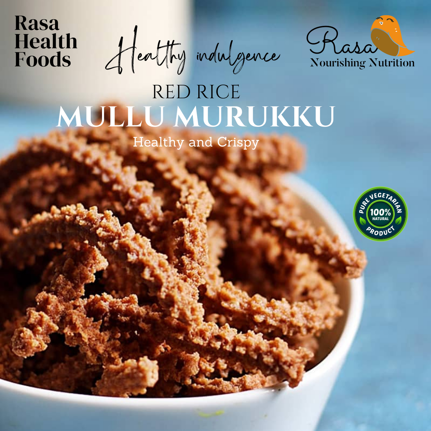 Red Rice Mullu Murukku