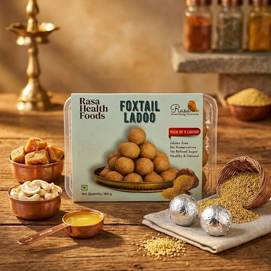 Rasa's Foxtail Ladoos