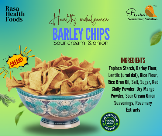 Barley Chips - Sour cream and onion flavour