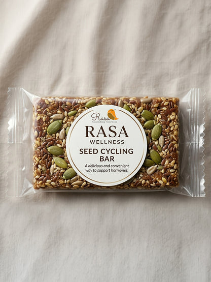 Seed Cycling Bars for your Natural Hormone Health (Pack of 28 Bars)